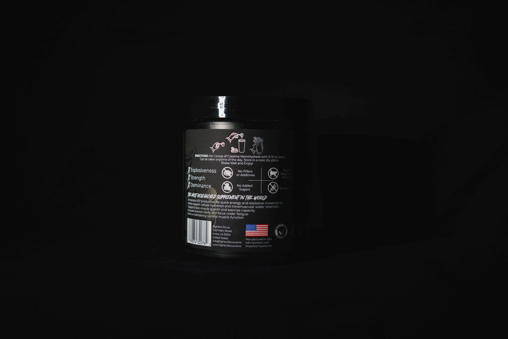 Unflavored Pure Creatine Monohydrate | 5g Micronized Creatine | 60 Servings