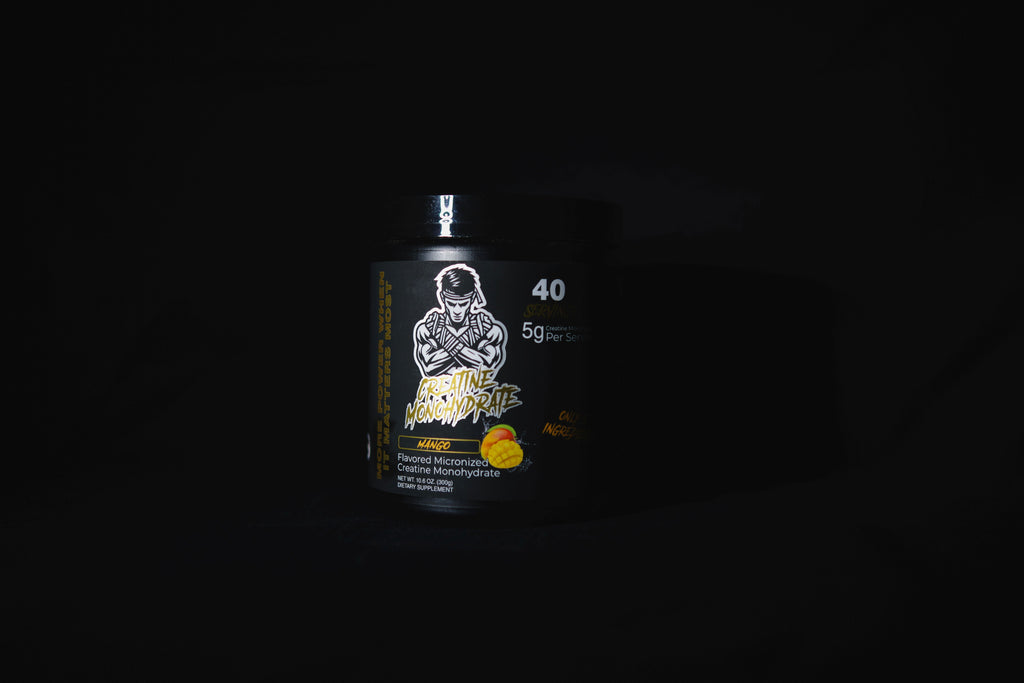 Mango Creatine Monohydrate | Naturally Inspired Mango Flavor | 5g Creatine | 40 Servings