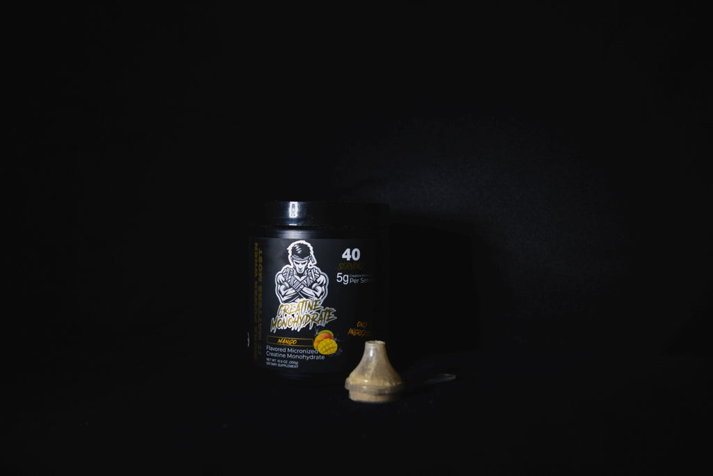 Mango Creatine Monohydrate | Naturally Inspired Mango Flavor | 5g Creatine | 40 Servings