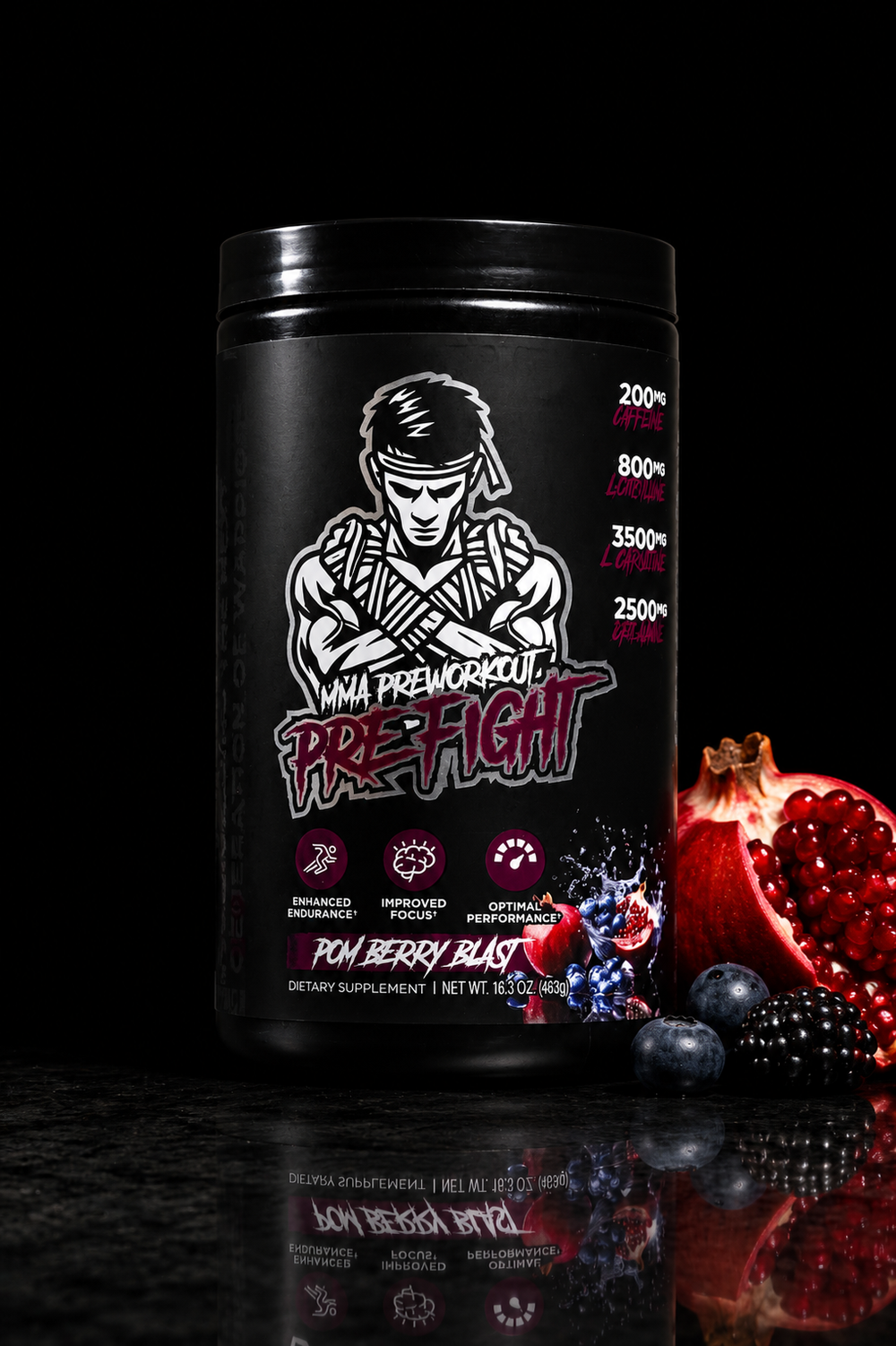 PomBerry Blast MMA Preworkout